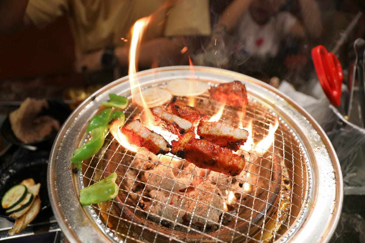 台北韓式炭火烤肉吃到飽推薦! 東大門韓國特色料理(中山南京店)