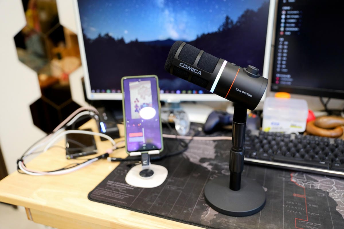 COMICA EJoy D10 PRO 無線動圈麥克風 直播.電競遊戲實況主.Podcast錄製.影音創作收音好幫手 - 第1張圖 COMICA EJoy D10 PRO 無線動圈麥克風 直播.電競遊戲實況主.Podcast錄製.影音創作收音好幫手