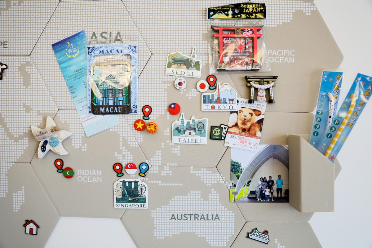 LHiDS Creative EasyHouse世界地圖收納磚 我們家的旅遊紀錄! 居家生活裝飾+磁吸收納盒 - 第10張圖 LHiDS Creative EasyHouse世界地圖收納磚 我們家的旅遊紀錄! 居家生活裝飾+磁吸收納盒