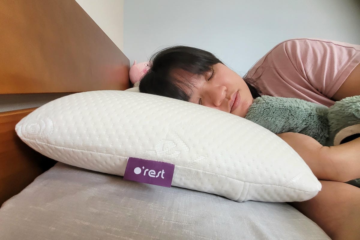 o’rest 歐瑞思 雲朵記憶枕 獨家非感溫慢回彈記憶綿,一顆符合仰睡以及側睡需求的枕頭
