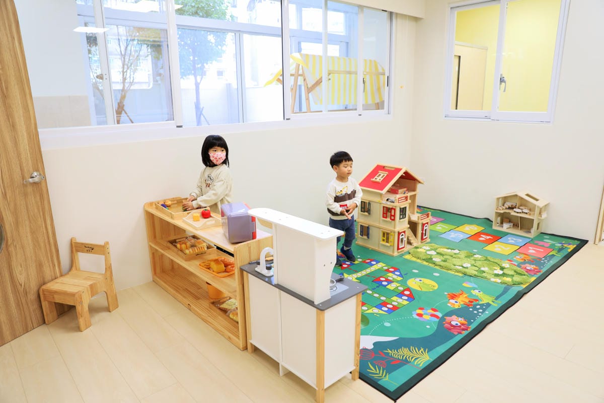 蘆洲雙語幼兒園參訪 新北市私立雄林國際幼兒園 (英國皇家教育學院體系) 綠建築與多元課程