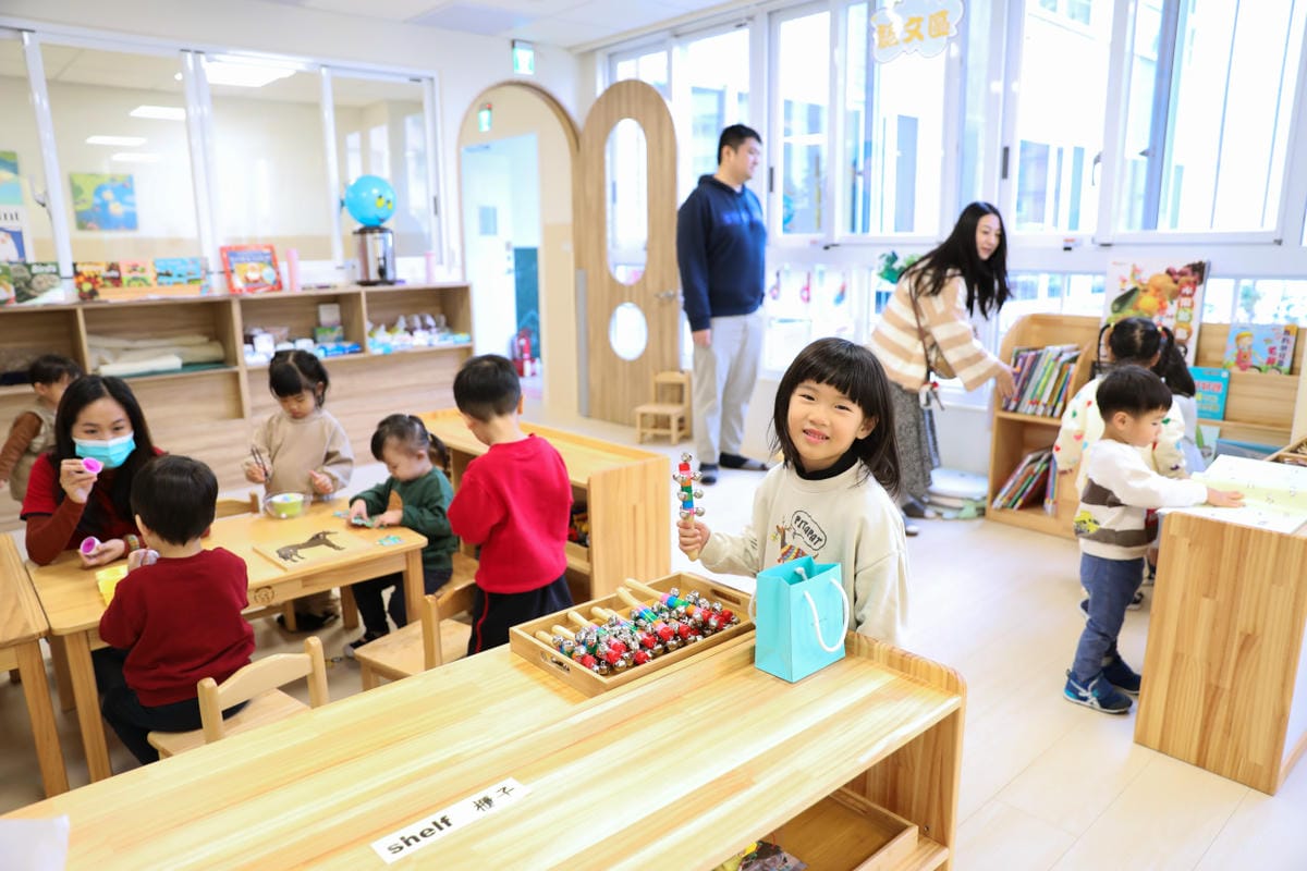 蘆洲雙語幼兒園參訪 新北市私立雄林國際幼兒園 (英國皇家教育學院體系) 綠建築與多元課程