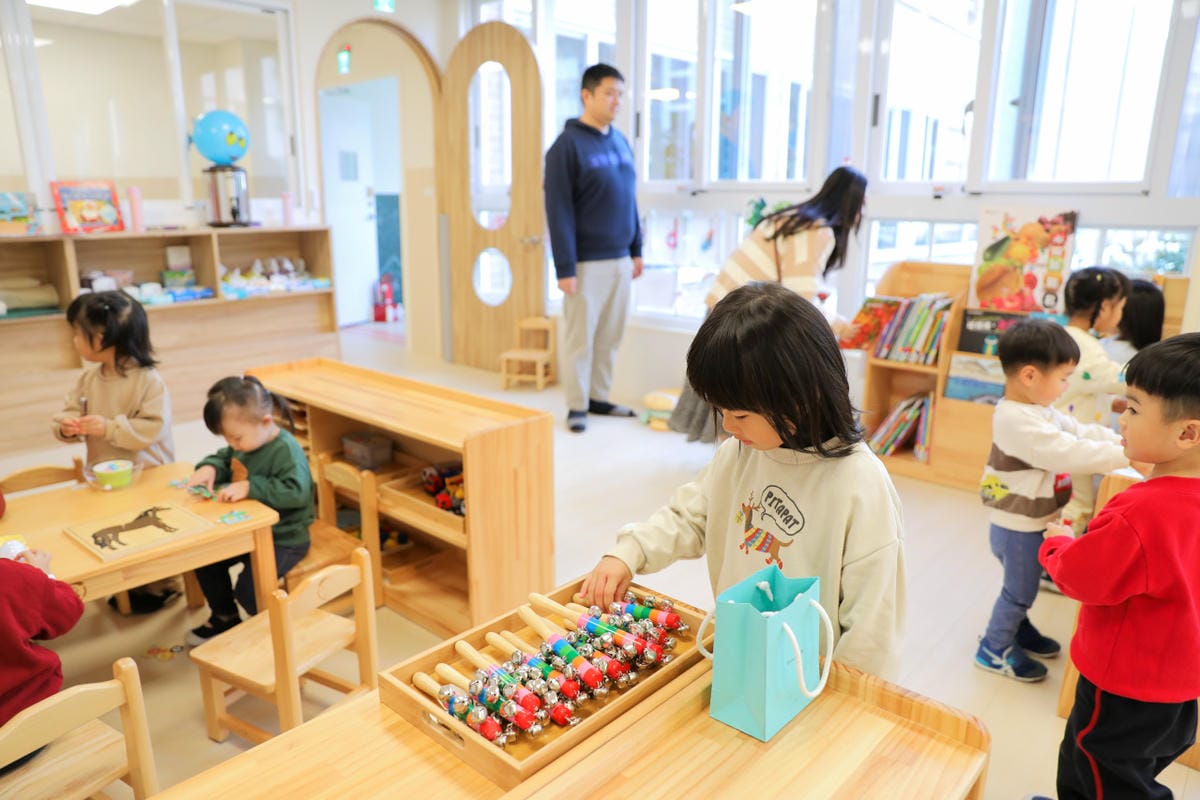 蘆洲雙語幼兒園參訪 新北市私立雄林國際幼兒園 (英國皇家教育學院體系) 綠建築與多元課程