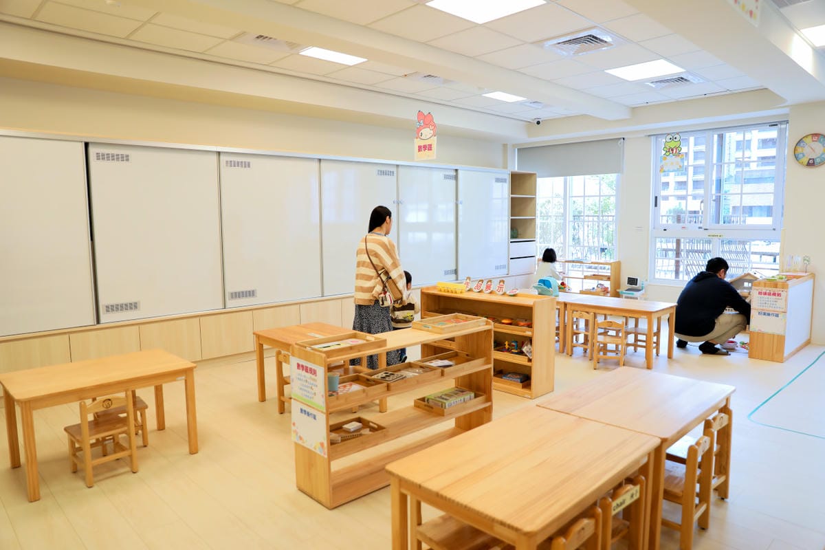 蘆洲雙語幼兒園參訪 新北市私立雄林國際幼兒園 (英國皇家教育學院體系) 綠建築與多元課程