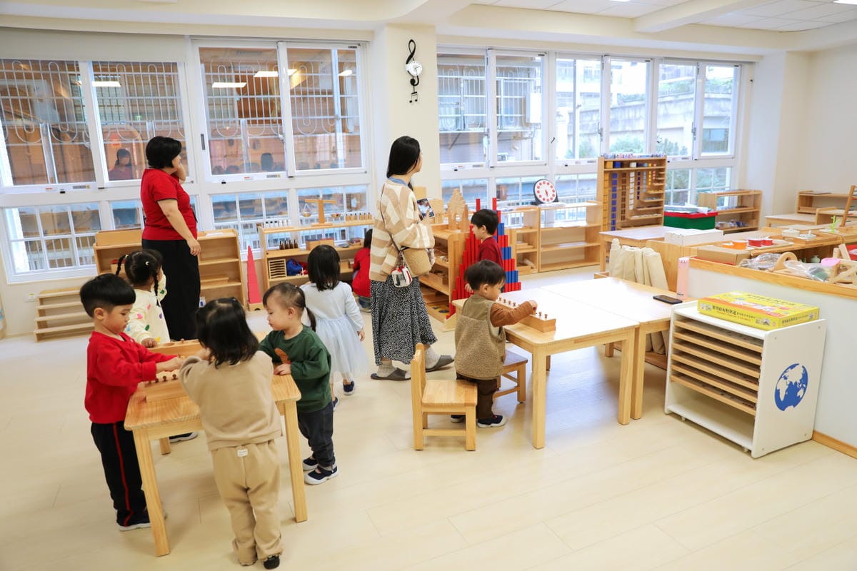 蘆洲雙語幼兒園參訪 新北市私立雄林國際幼兒園 (英國皇家教育學院體系) 綠建築與多元課程