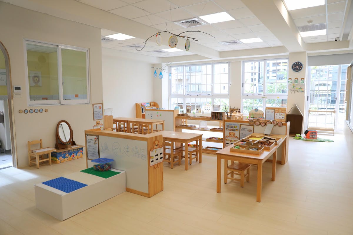 蘆洲雙語幼兒園參訪 新北市私立雄林國際幼兒園 (英國皇家教育學院體系) 綠建築與多元課程