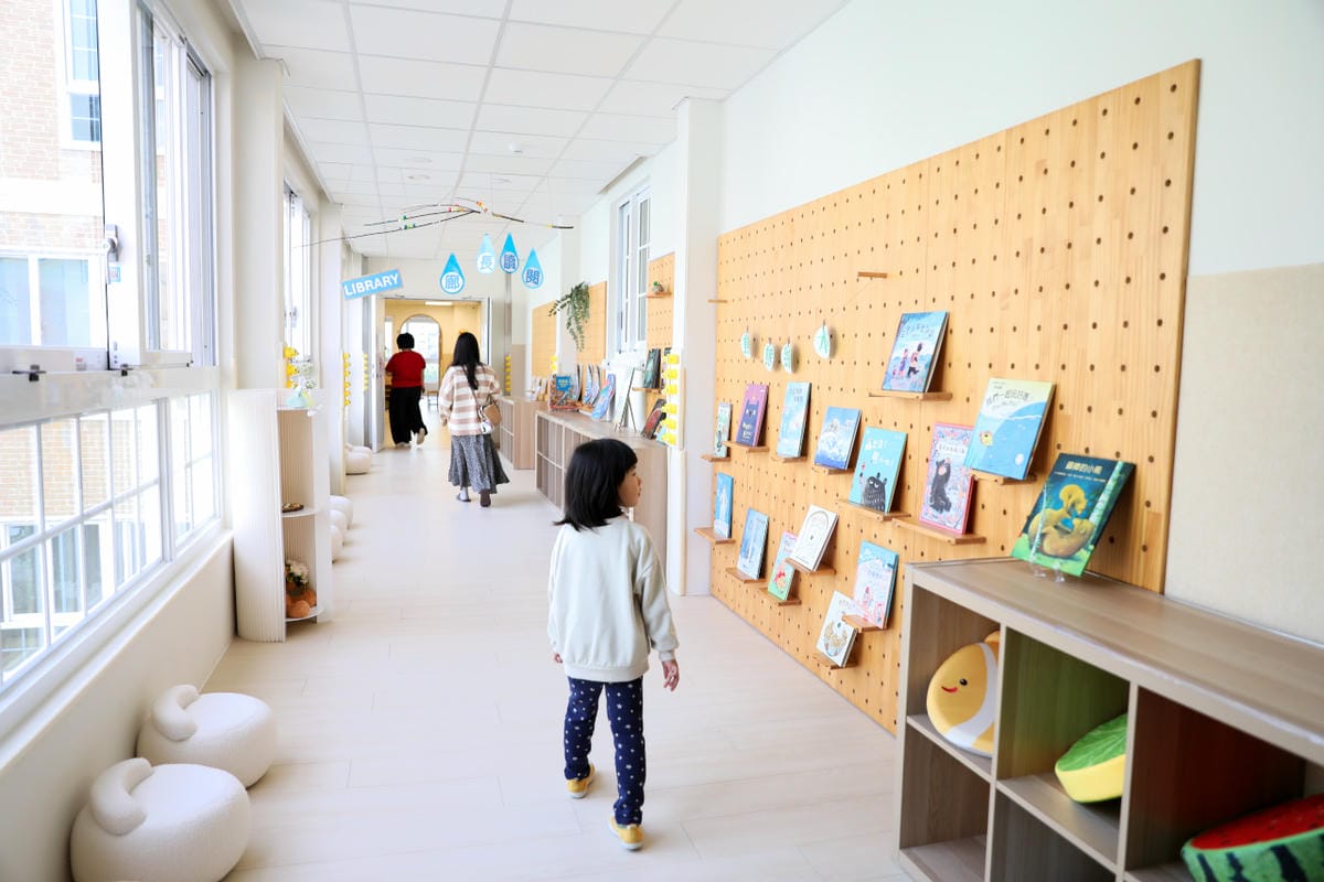 蘆洲雙語幼兒園參訪 新北市私立雄林國際幼兒園 (英國皇家教育學院體系) 綠建築與多元課程