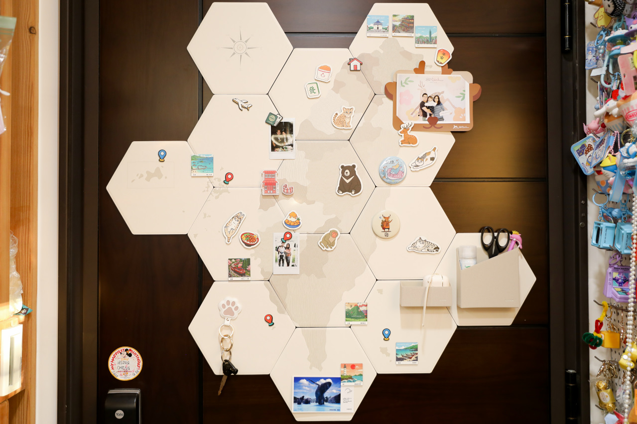 LHiDS Creative EasyHouse 台灣地圖收納磚 環島旅遊紀錄! 居家生活裝飾